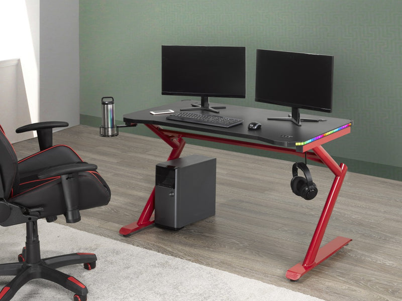 Athens Gaming Desk & Chair Set