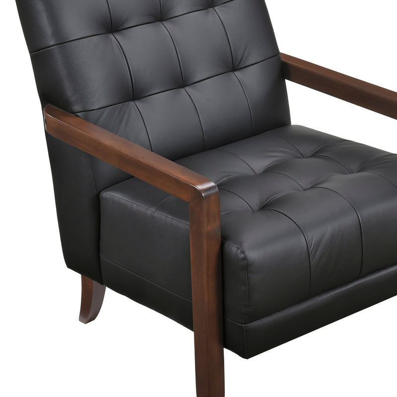 Crafton Accent Chair in Black