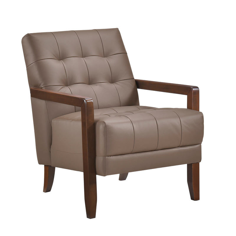 Crafton Accent Chair in Brown