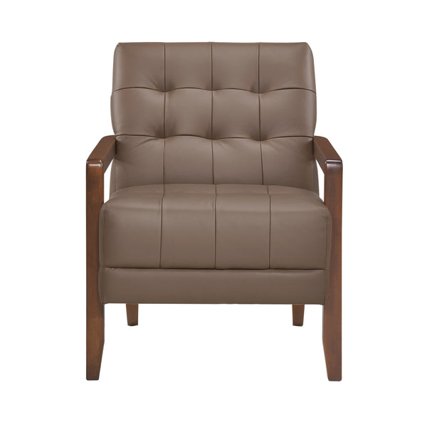 Crafton Accent Chair in Brown