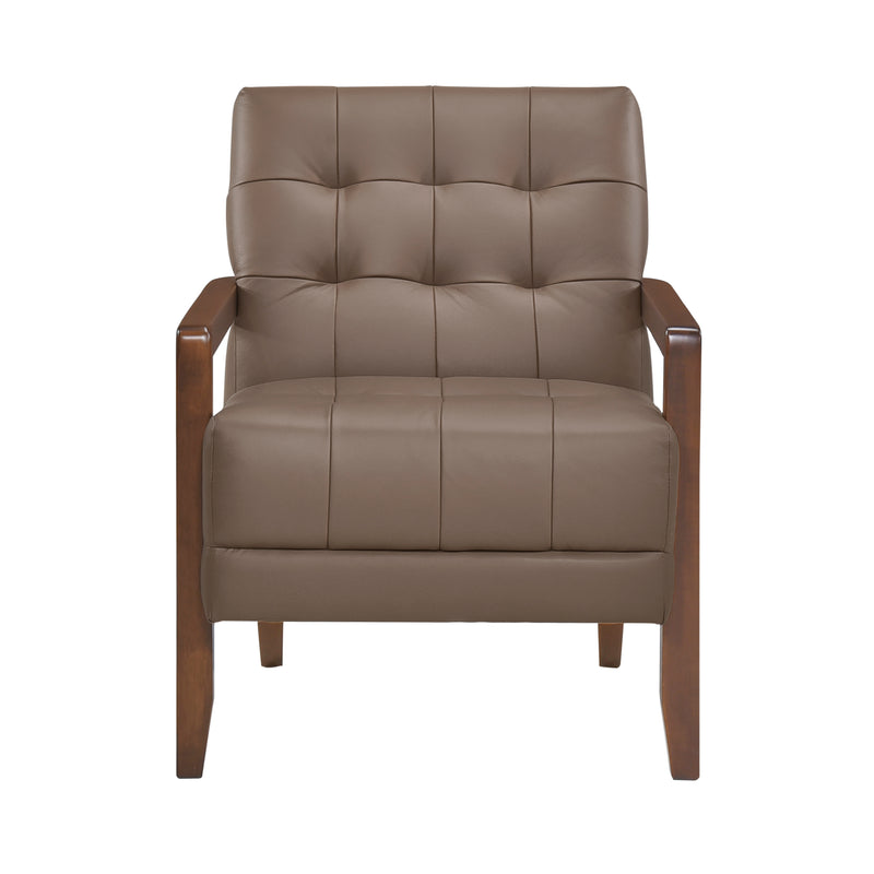 Crafton Accent Chair in Brown