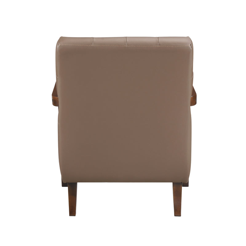 Crafton Accent Chair in Brown