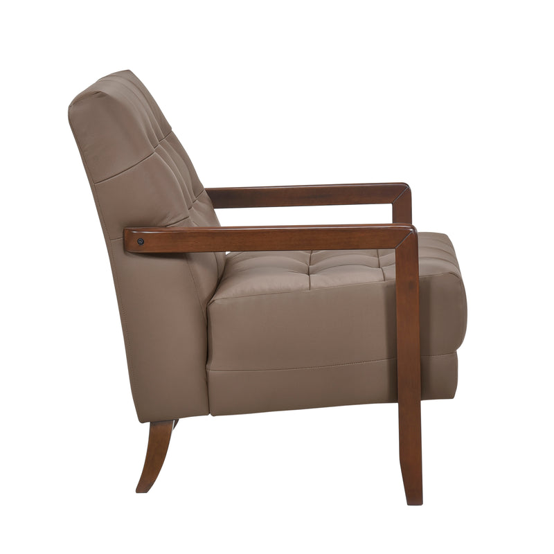 Crafton Accent Chair in Brown