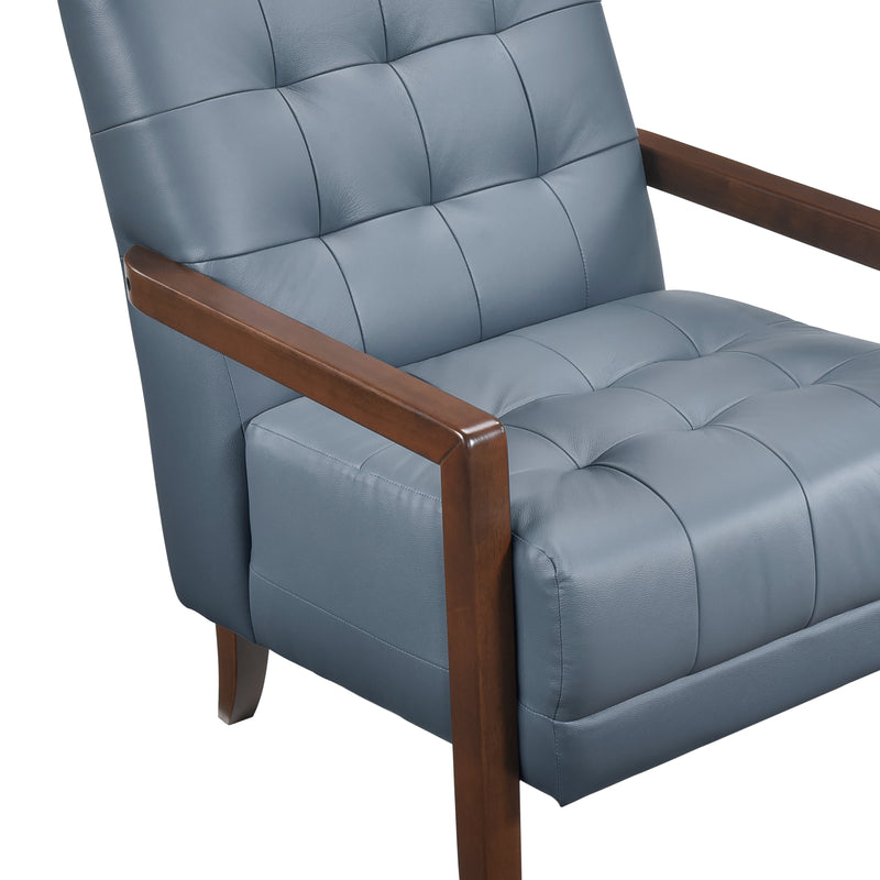 Crafton Accent Chair in Blue