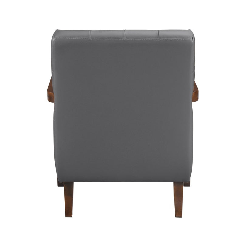 Crafton Accent Chair in Grey