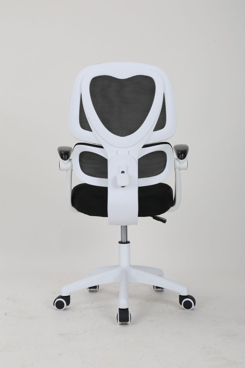 Ivy Task Chair in Black/White