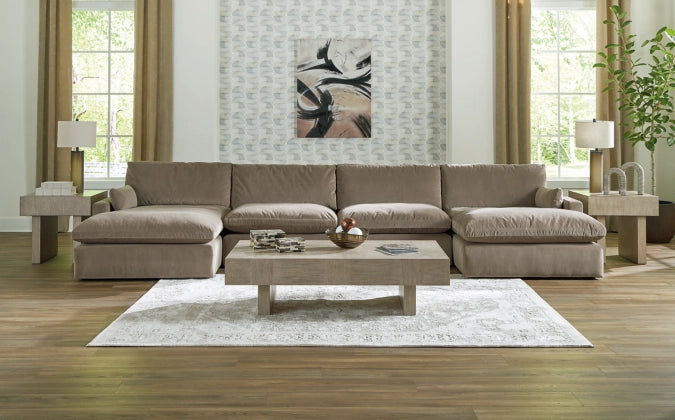 Sophie 4-Piece Sectional with Dual Chaise