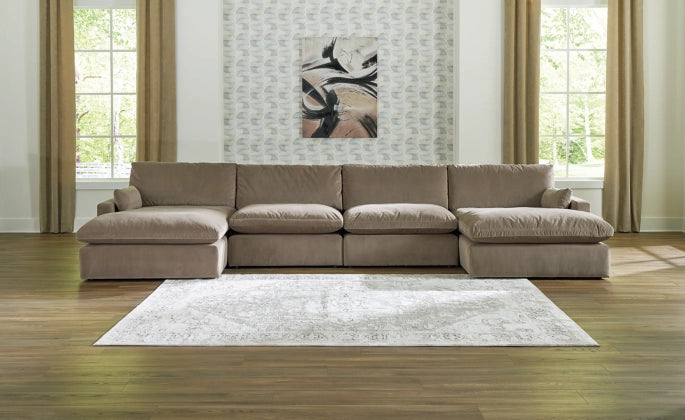 Sophie 4-Piece Sectional with Dual Chaise