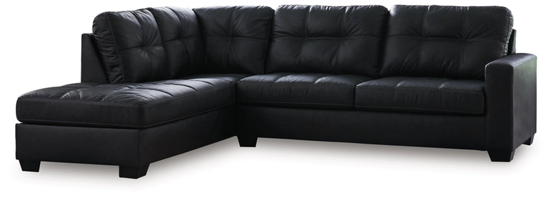 Barlin Mills 2-Piece Sectional with Chaise in Carbon