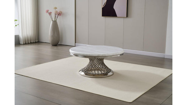 Remi Coffee Table in Silver