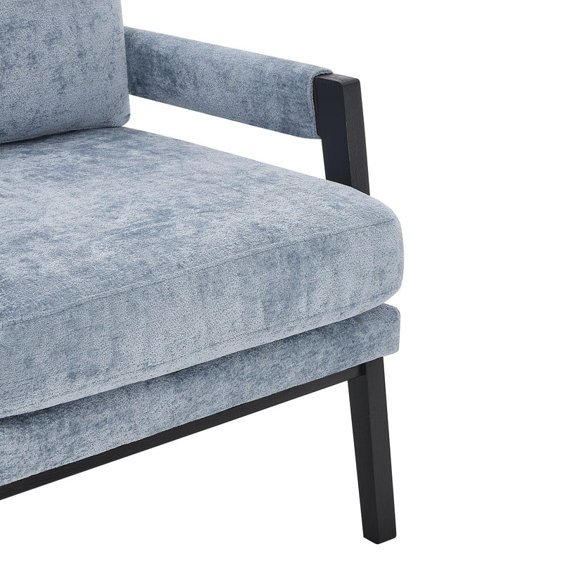 Carlo Arm Chair in Blue