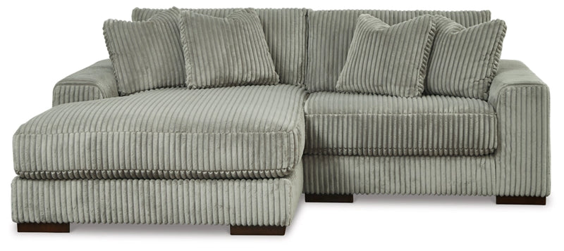 Lindyn 2-Piece Sectional with Chaise in Fog