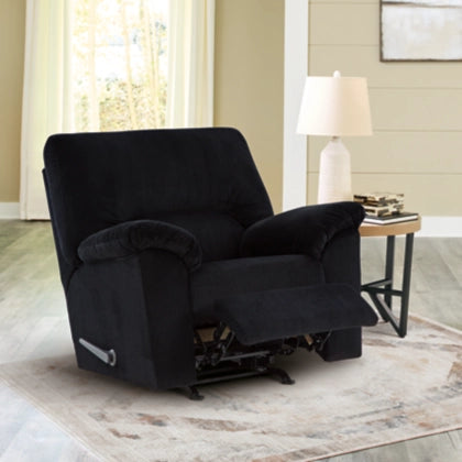 SimpleJoy Sofa, Loveseat and Recliner in Onyx