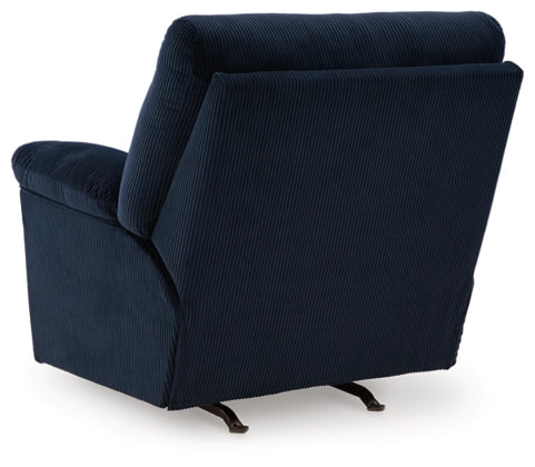 SimpleJoy Sofa, Loveseat and Recliner in Navy