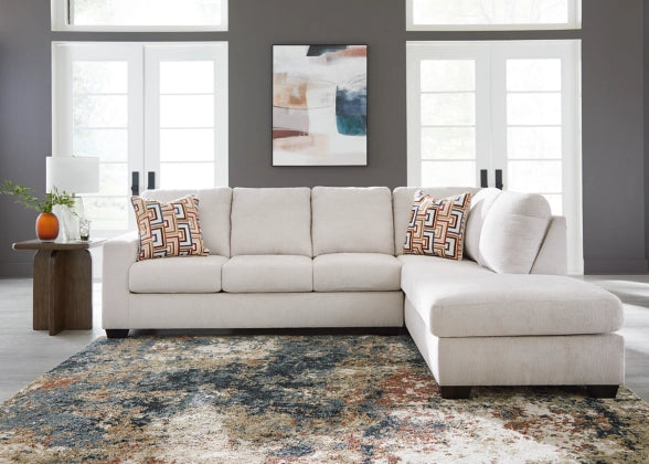 Aviemore 2-Piece Sectional with Chaise in Stone