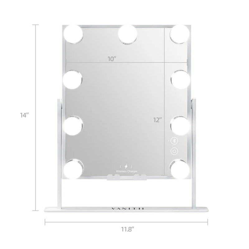 Vanity Mirror with Wireless Charging