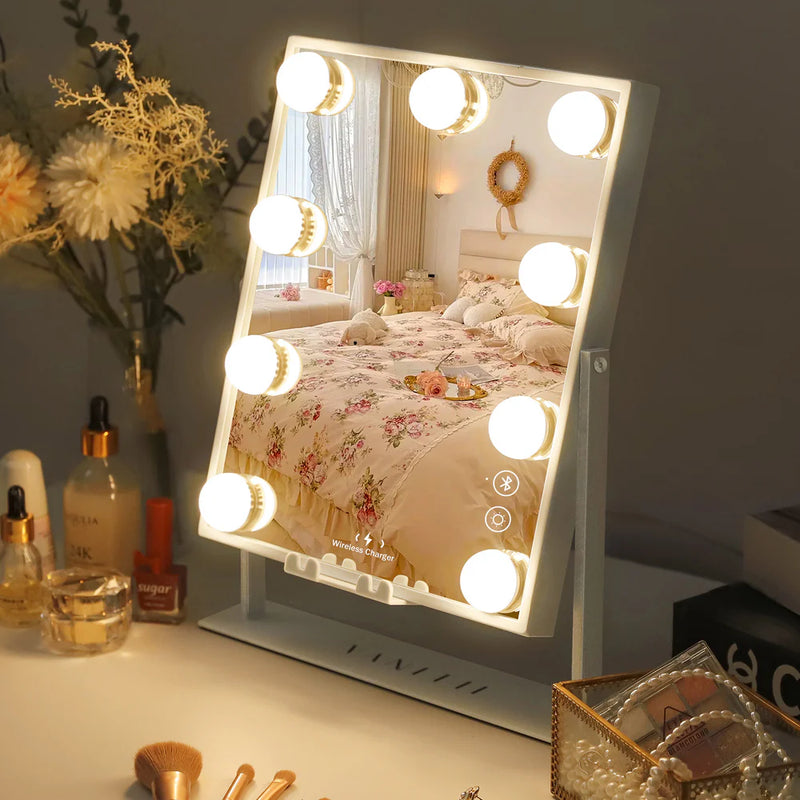 Vanity Mirror with Wireless Charging