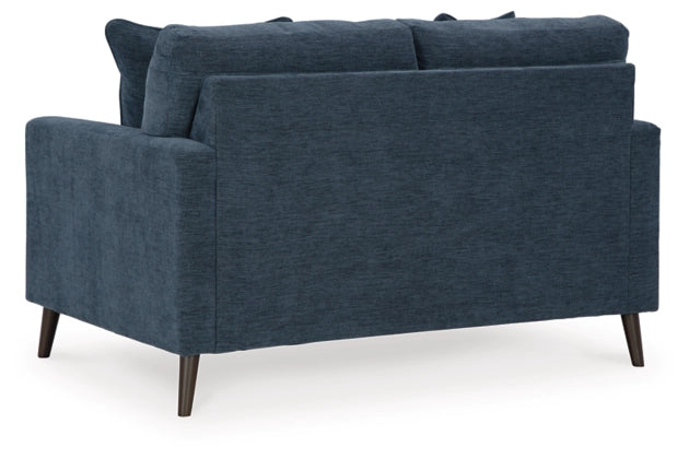 Bixler Sofa, Loveseat and Chair in Navy