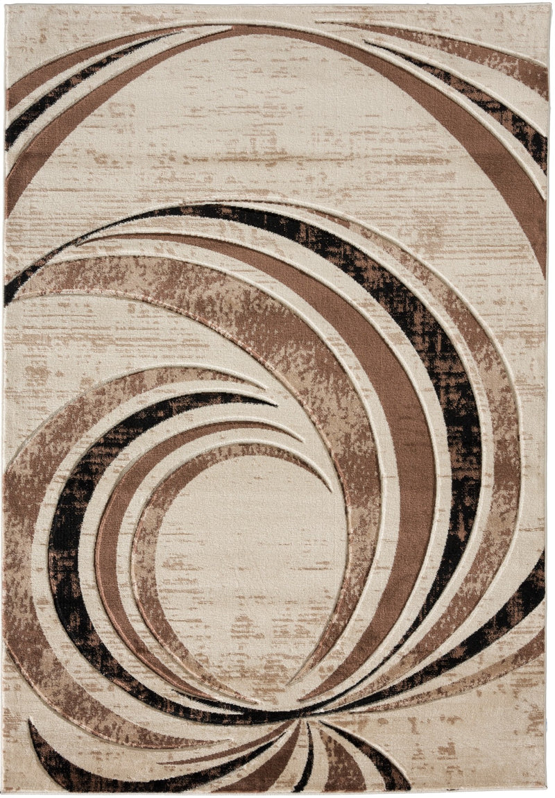 Bristol Area Rug in Cream/Brown