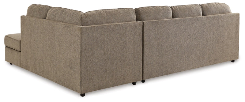 O'Phannon 2-Piece Sectional with Chaise in Briar