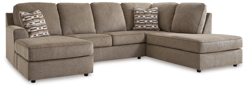 O'Phannon 2-Piece Sectional with Chaise in Briar