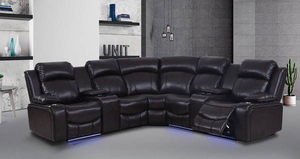 Gavin Power Recliner Sectional