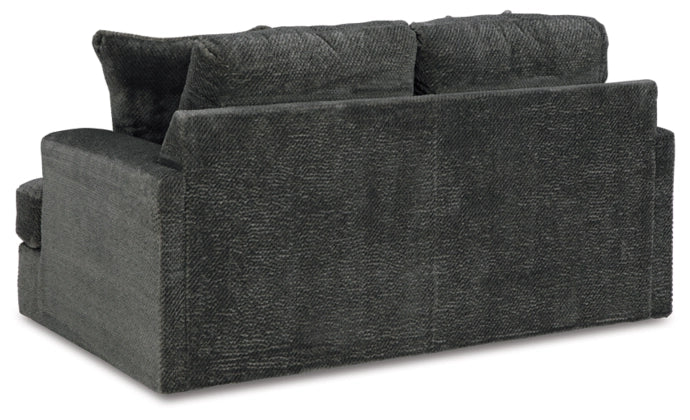 Karinne Sofa, Loveseat, Chair and Ottoman in Smoke