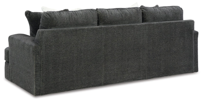 Karinne Sofa, Loveseat, Chair and Ottoman in Smoke