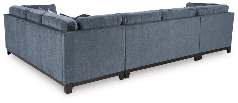 Maxon Place 3-Piece Sectional with Chaise in Navy