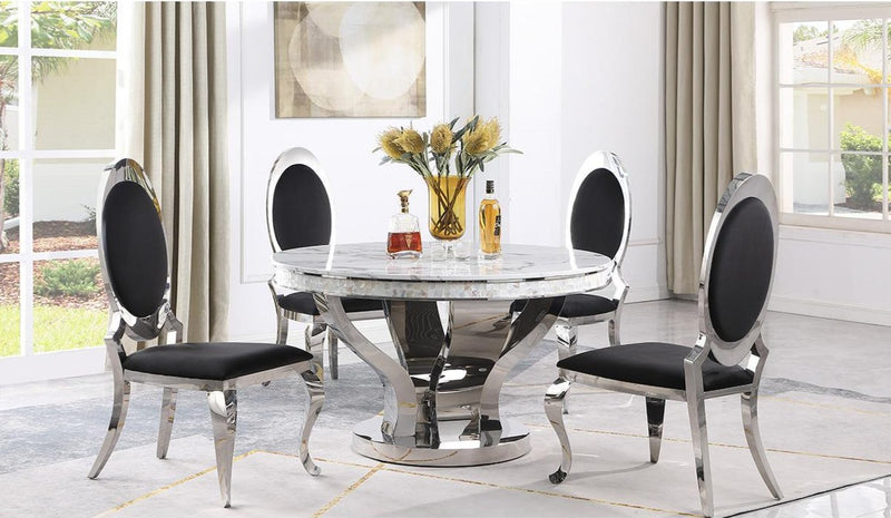 Celeste/Divina 5pc Dining Set