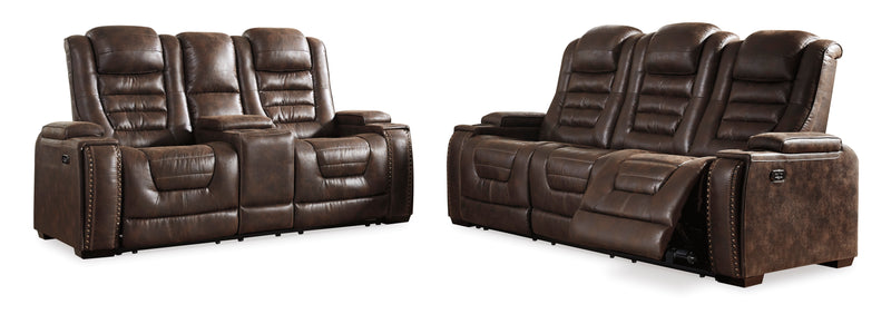 Game Zone Power Recliner Sofa & Loveseat