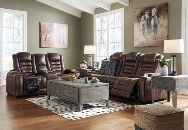 Game Zone Power Recliner Sofa & Loveseat