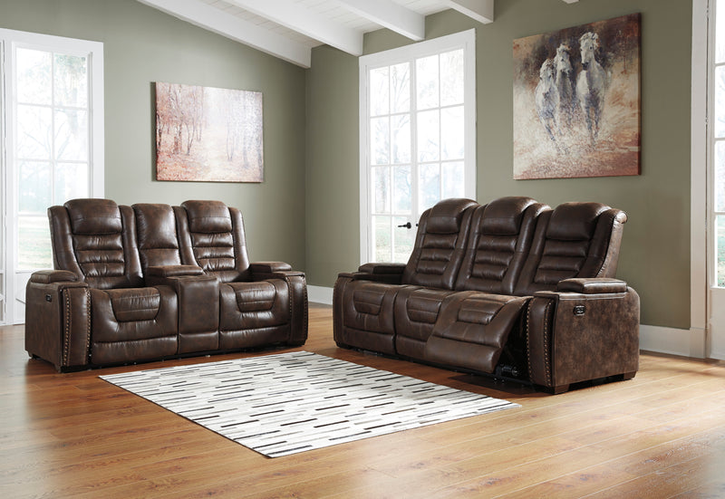 Game Zone Power Recliner Sofa & Loveseat