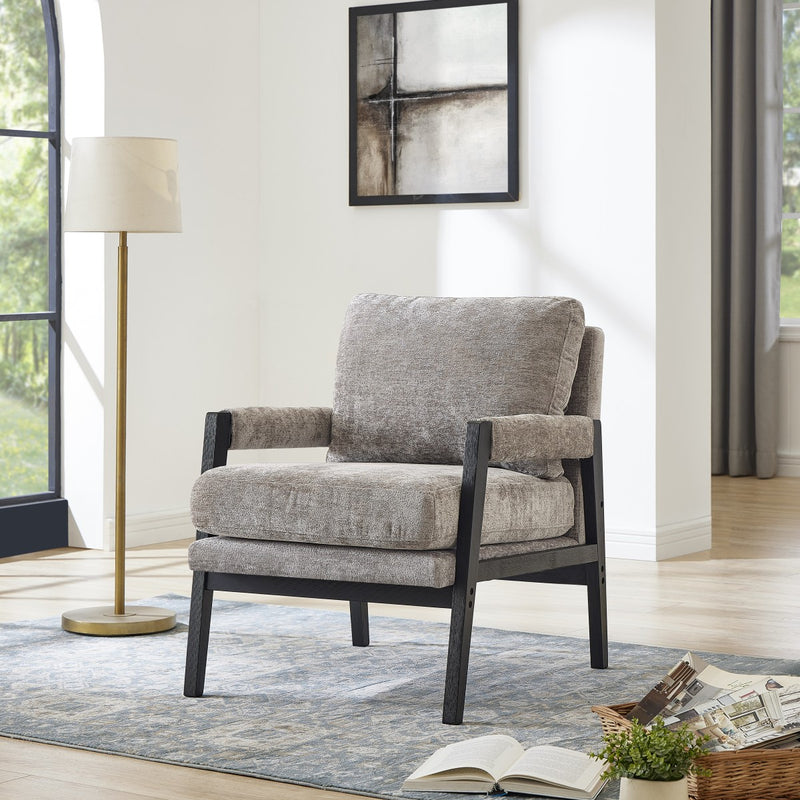 Carlo Arm Chair in Grey