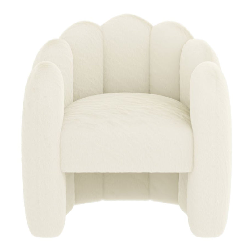 Pandora Accent Chair in Ivory