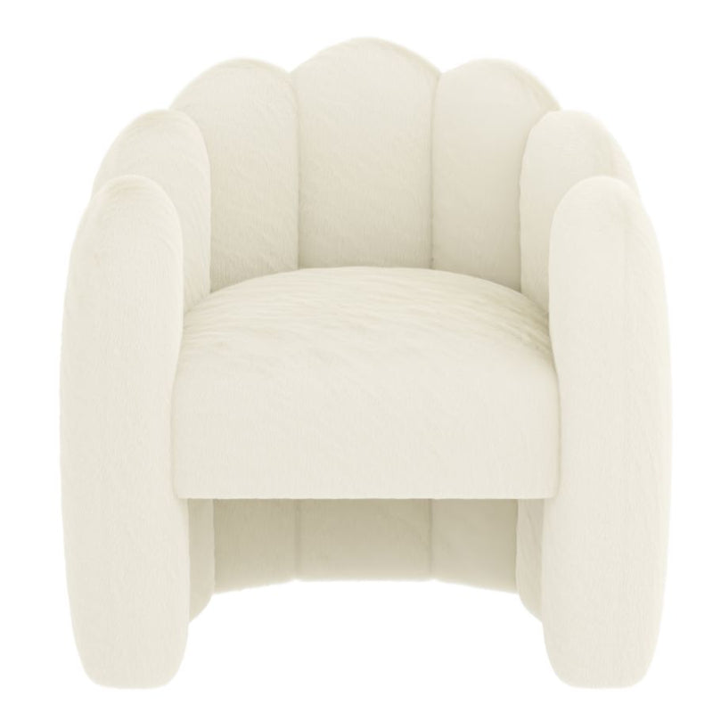 Pandora Accent Chair in Ivory