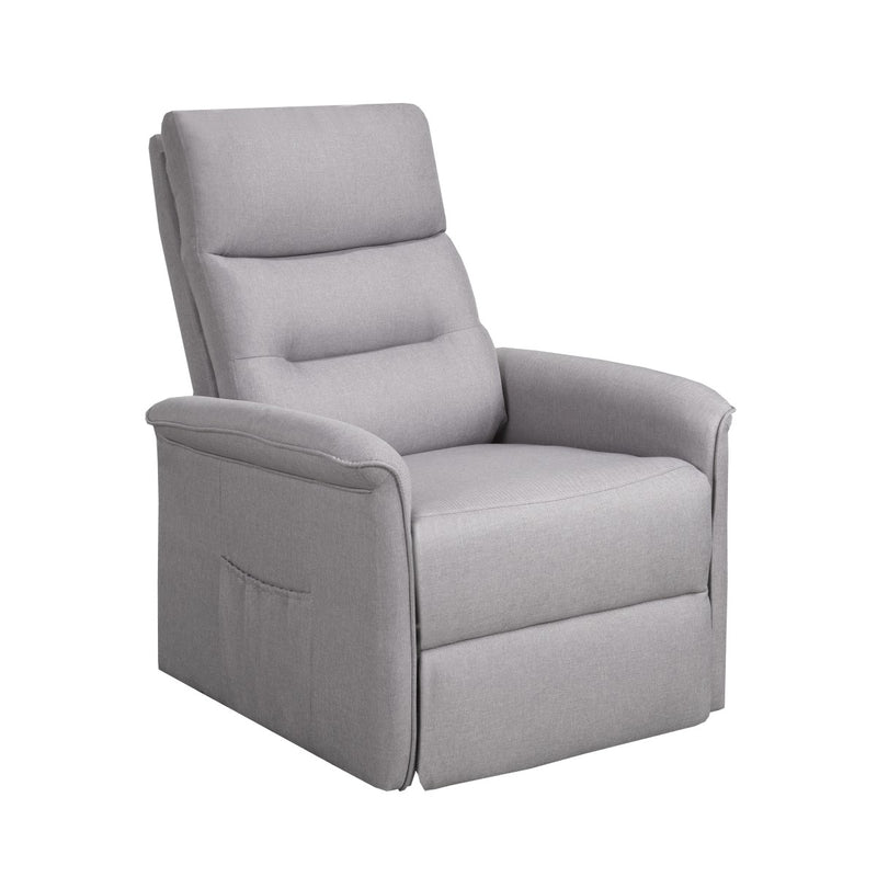 Ariel Recliner Lift Chair in Light Grey