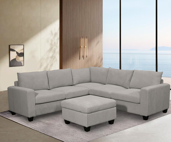 Kaden Sectional with Ottoman