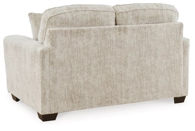 Lonoke Sofa, Loveseat, Chair and Ottoman in Parchment