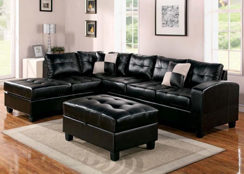 Walter Sectional with Storage Ottoman