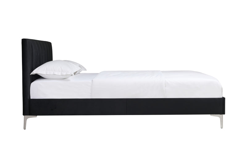 Melina Platform Bed in Black