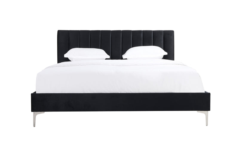 Melina Platform Bed in Black