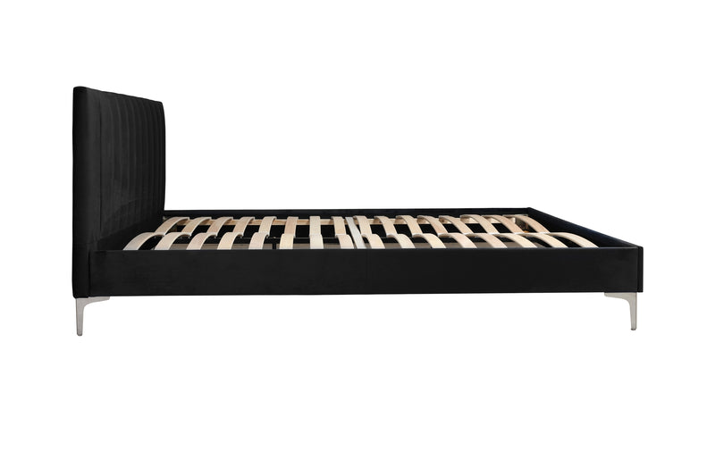 Melina Platform Bed in Black