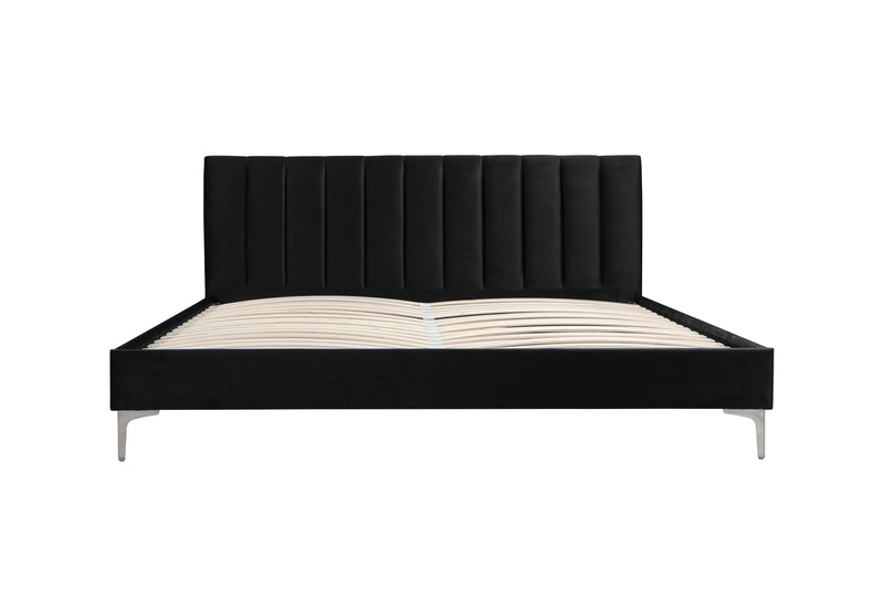 Melina Platform Bed in Black