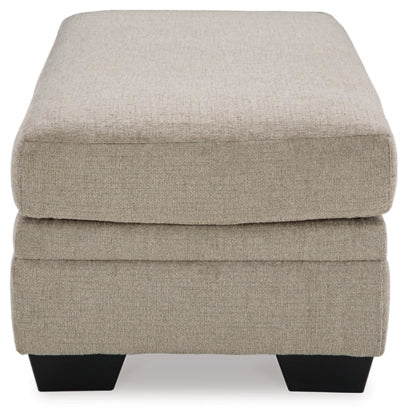 Stonemeade Sofa Chaise, Chair, and Ottoman in Taupe