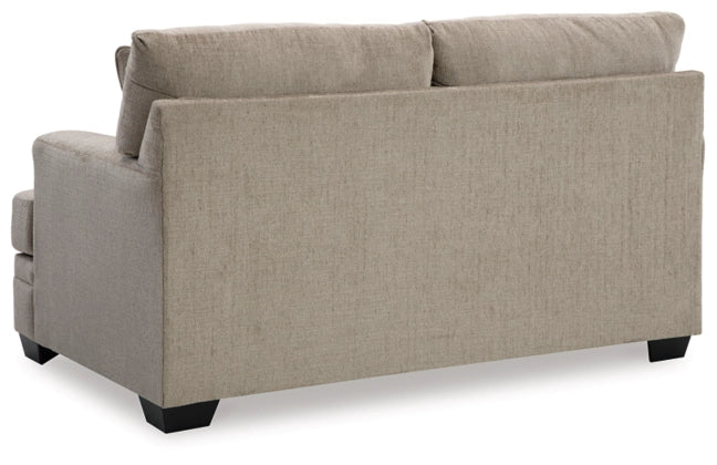 Stonemeade Sofa, Loveseat, Chair and Ottoman in Taupe