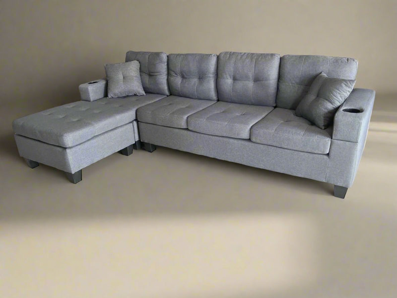 Samuel Sectional with Reversible Chaise