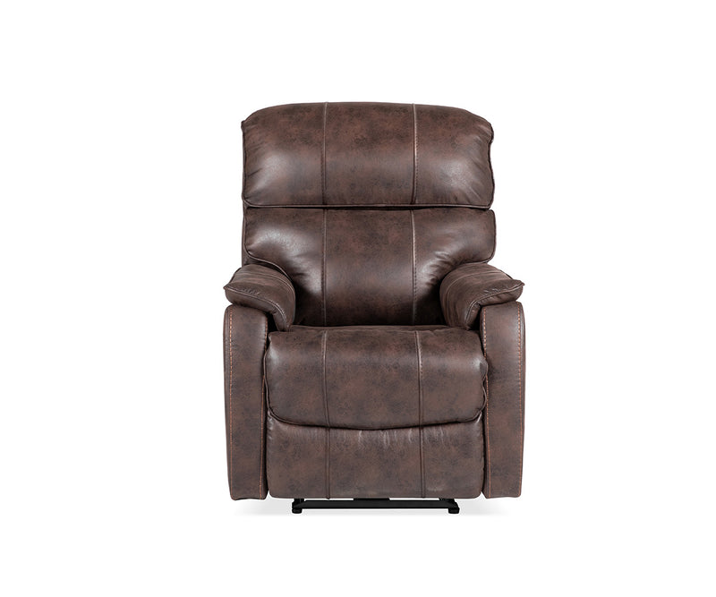 Ayla Power Recliner Chair in Brown