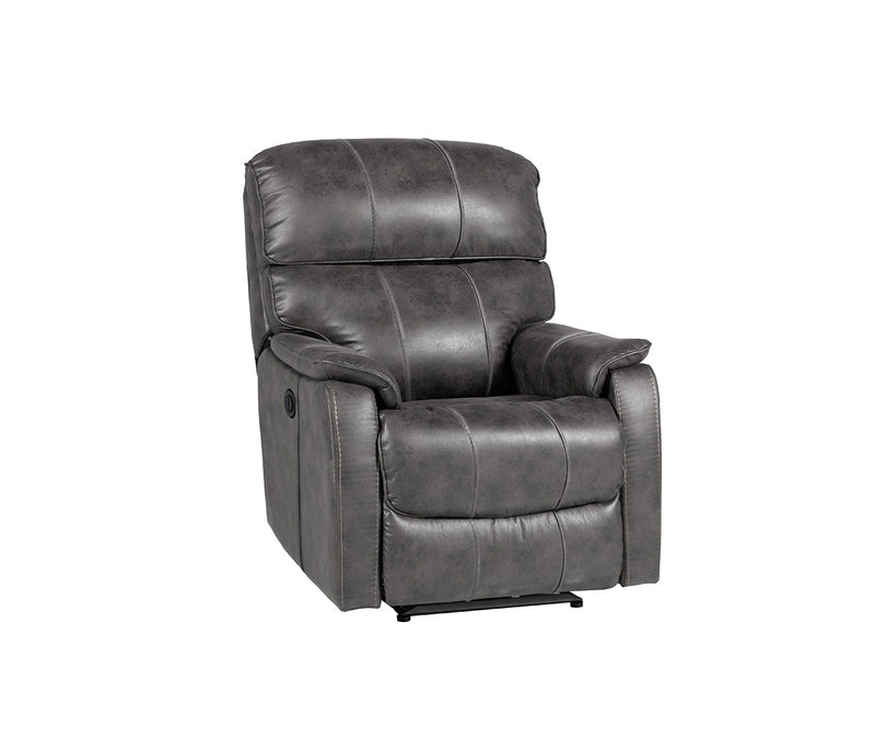 Ayla Power Recliner Chair in Gray