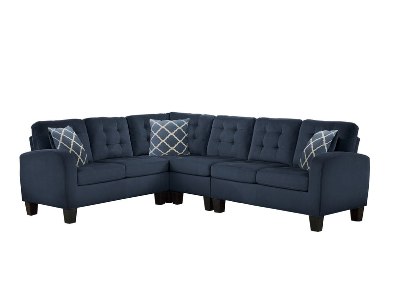 Sinclair Reversible Sectional in Navy